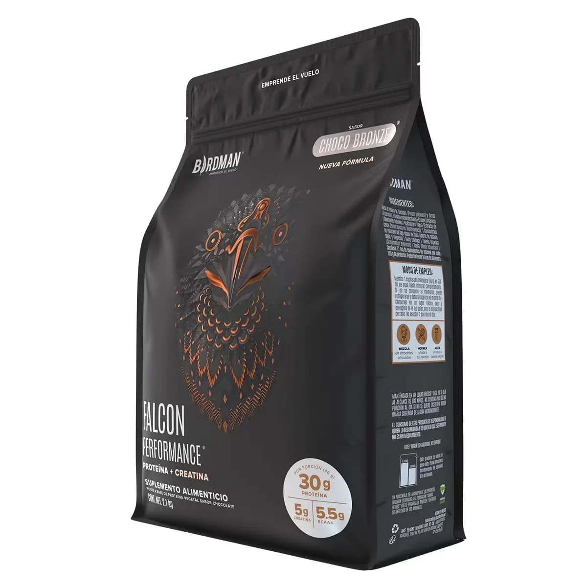 Birdman Falcon Performance Proteína Vegetal Sabor Chocolate 2.1 kg